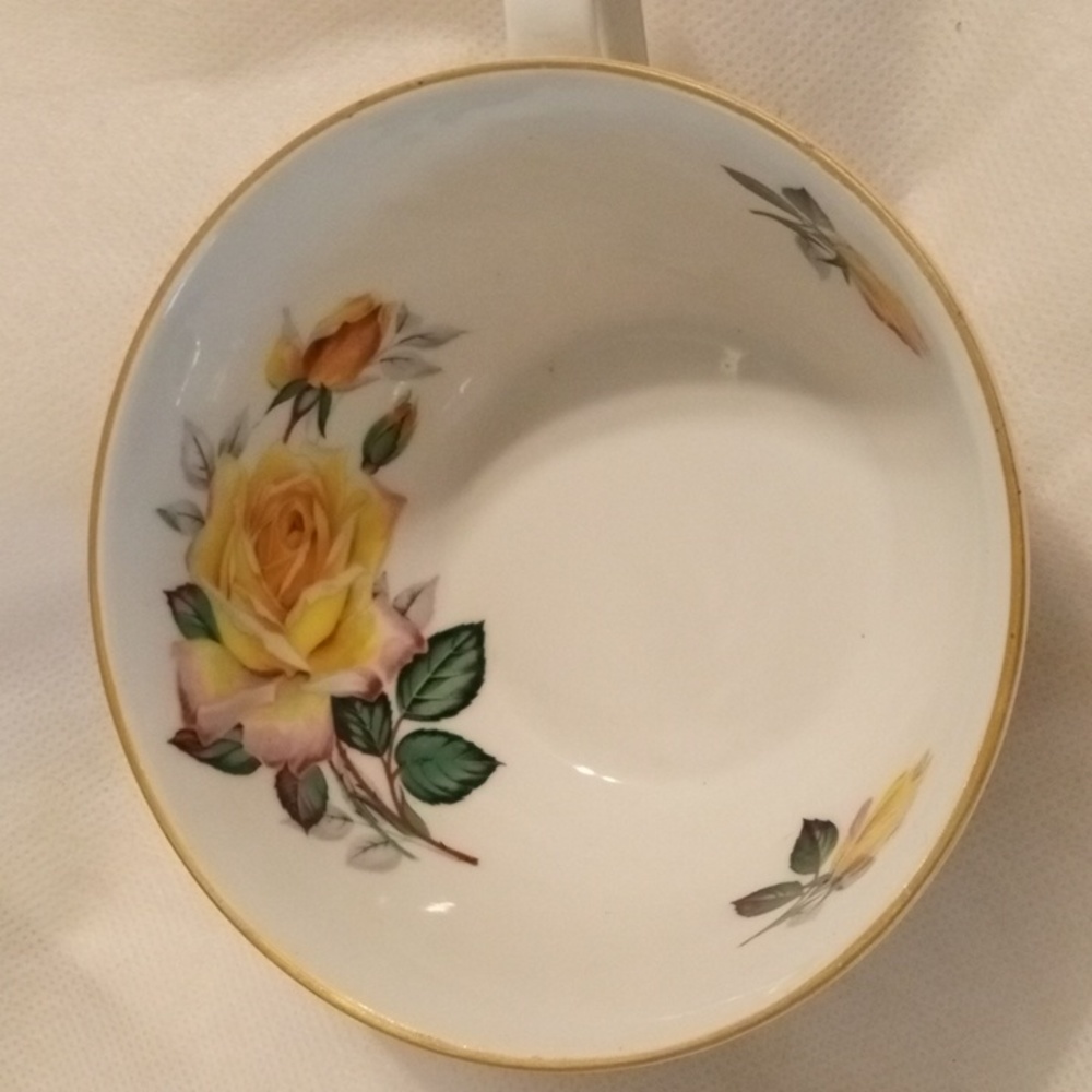 ⚡Vintage Rose Tea Cup